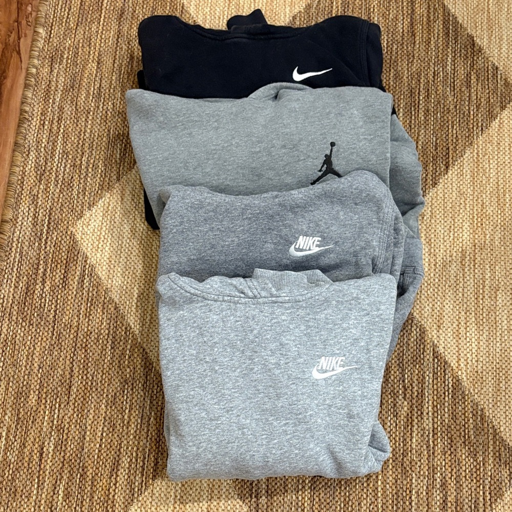 Nike Sweatshirts (4) - Black and Gray.